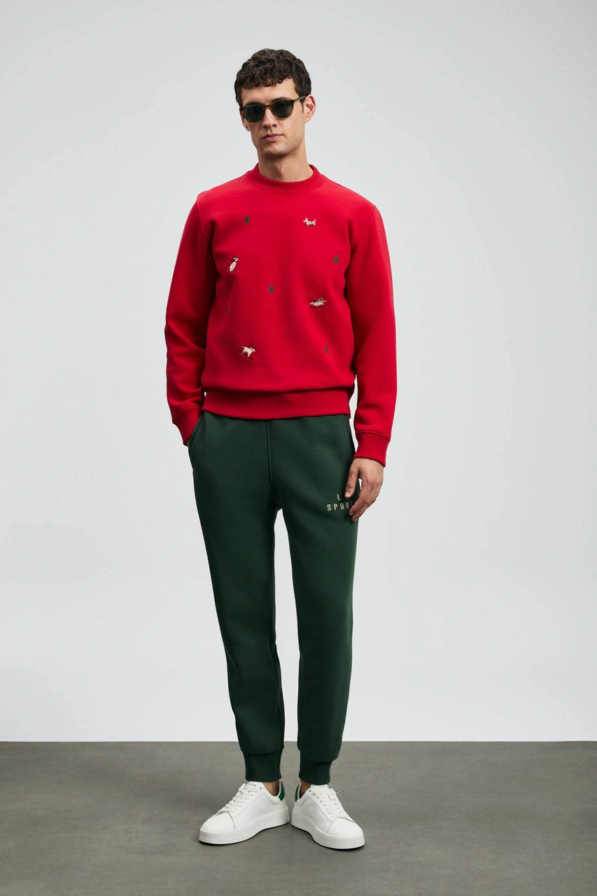 Lufian Beta Yeşil Erkek Eşofman Altı 112050080 Yeşil