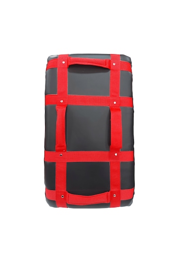 Pars 3 Kollu Büyük Boy Darbe Yastığı Siyah-kırmızı Kırmızı