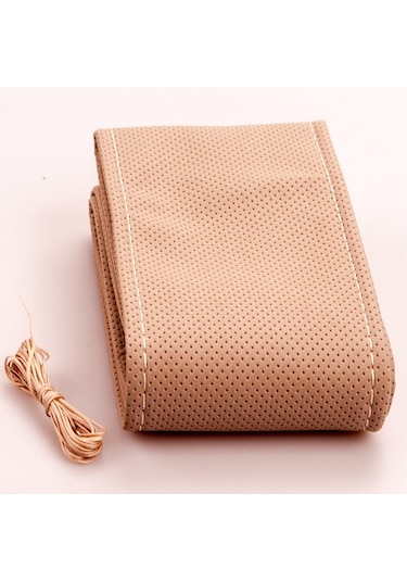 Direksiyon Kılıfı Dikmeli Noktalı İğneli 38cm Bej Rlx 402 D-126 1 Adet