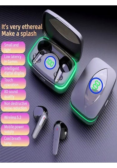 Time&Tech M80 Bluetooth 5.4 Kulak İçi Oyuncu Kulaklığı