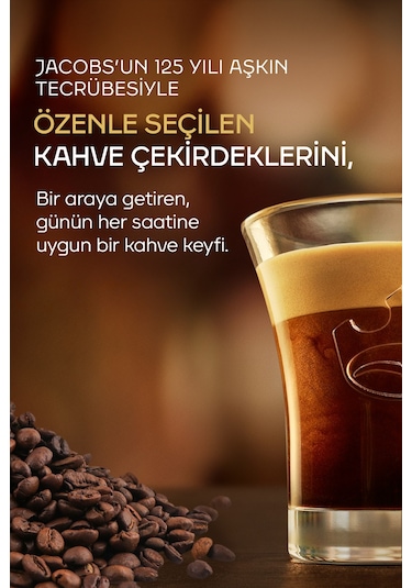 Jacobs Lungo 6 Classic Nespresso Uyumlu Alüminyum Kapsül Kahve 3 Paket x 10 Adet