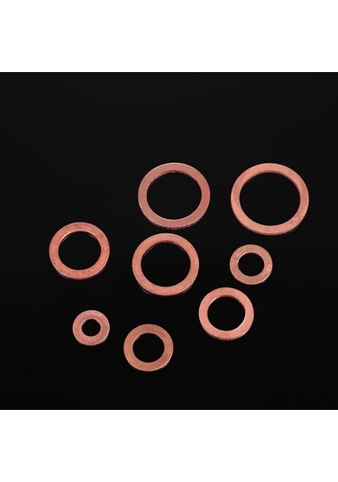 Dancemonkey 80 Parça Bakır Conta Takımı - M6-m20 Arası, Su/yakıt/hidrolik Bağlantılar İçin