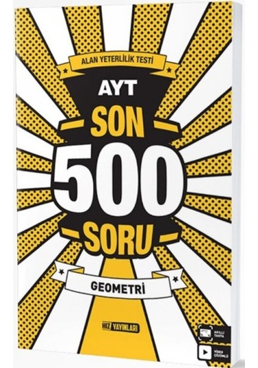 Hız Yayınları Ayt Geometri Soru Bankası - Son 500