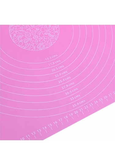 Silikon Hamur Açma Matı Ölçekli 40X50 Cm.