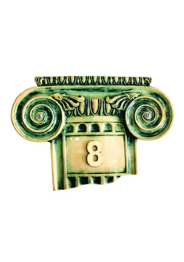 Kapı, Oda Numarası, Genişlik 23 X Yükseklik 16 X Kalınlık 3 Cm.