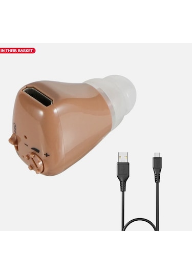 Devrim Niteliğinde Şarj Edilebilir İşitme Amplifikatörü, Daha Net İşitme İçin Mini Cıc Teknolojisi, Ultra Uzun Pil Ömrüyle Görünmez Tasarım, Esnek Ve