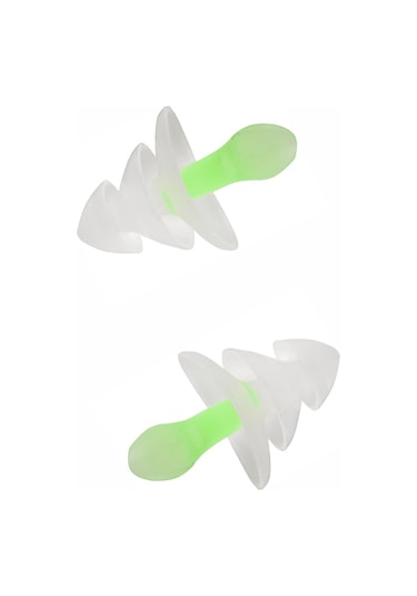 Arena Earplug Pro Silikon Kulak Tıkacı 000029126 Şeffaf-yeşil