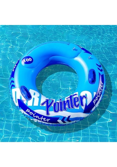 Havuz Kaplı Kalınlaşmış Kolu İle Yüzme Simidi Şamandıra Yüzme