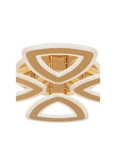 Eray Aydınlatma 3264-4 Gold Kumandalı Led Avize Gold