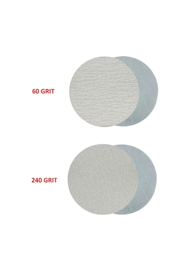 Singree 3" Zımpara Disk Seti - 30 Parça Çoklu Aşındırıcılı Hızlı Parlatma Ve Cila İçin