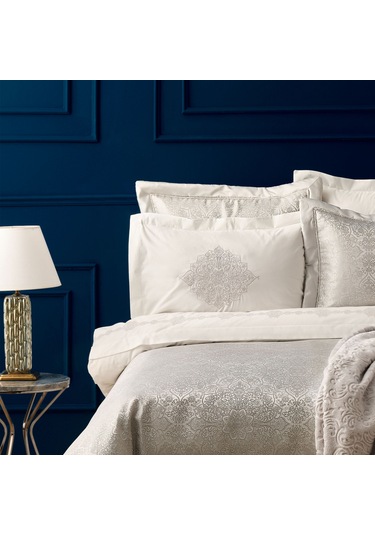 Karaca Home Maira Gri 8 Parça Çeyiz Seti Gri