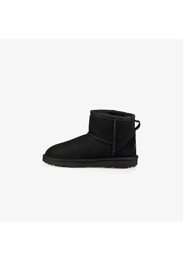 Ugg Classic Mini Çocuk Siyah Bot Düz 1017715k Siyah