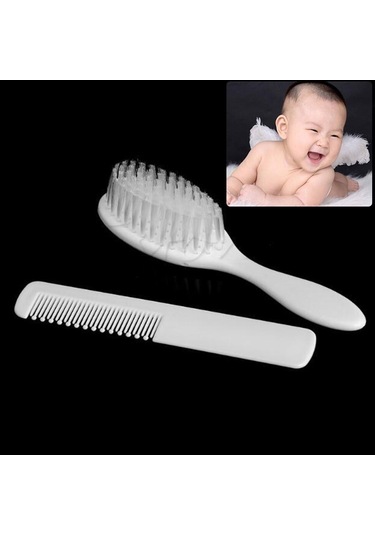 Adet/takım Yumuşak Bebek Tarak Fırça Bebek Saç Fırçası Yenidoğan Bakım Bakımı Saç Bakım Ürünleri Saç Fırçası Kafa Masaj Tarak Bakımı