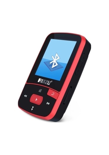 X50 Walkman Spor Siyah Ruizu Öğrenci Müzik Mp3 Mp4 Çalar Bluetooth 8gb Kablosuz Mini Koşu Kulaklık - Gümüş