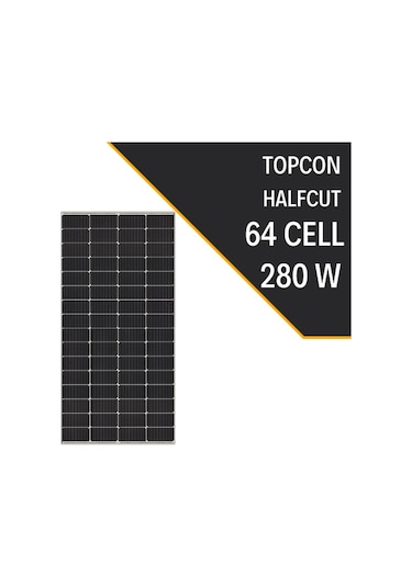 Lexron 280w Half Cut Topcon Monokristal Güneş Paneli