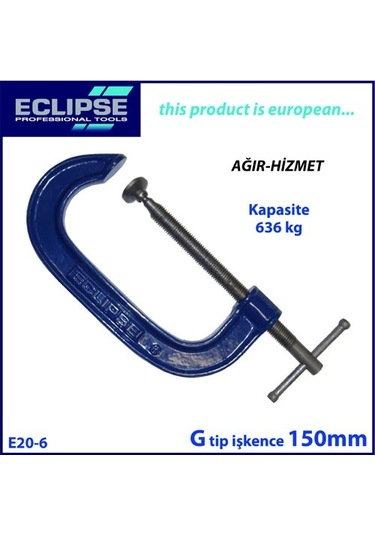 Eclipse E20-6 G Tip Ağır Hizmet İşkence 150 MM