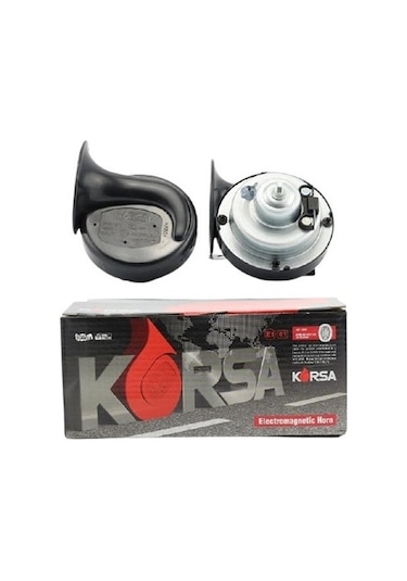Korsa Salyangoz Dadat Korna Takımı Tek Fişli 12v
