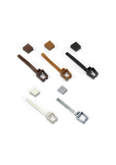 Alüminyum Ray Bağlantı Kelepçesi (Rustik Perde Askısı İçin)