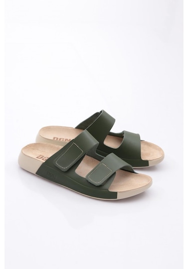 Dgn P27 Kadin Çift Bantli Terlik P27-1512-R0641 Haki