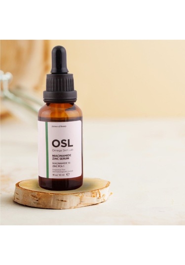 OSL Omega Skin Lab Niacinamide Zinc Yağlı Ciltler İçin Gözenek Ve Leke Serumu 30 ML