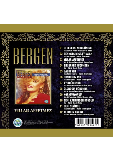 Bergen - Yıllar Affetmez Cd