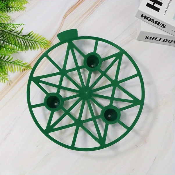 Chuangyinshop Dayanıklı Mavi Plastik Karpuz Kabak Askısı Paslanmaz Meyve Destek Seti