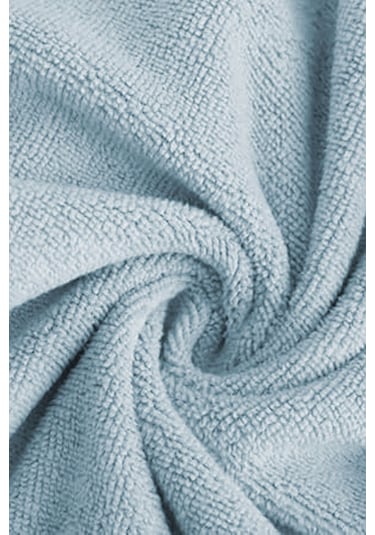 Genç Kız / Erkek Çocuk Kapşonlu Garson Boy Kadife Bornoz %100 Pamuklu Gri