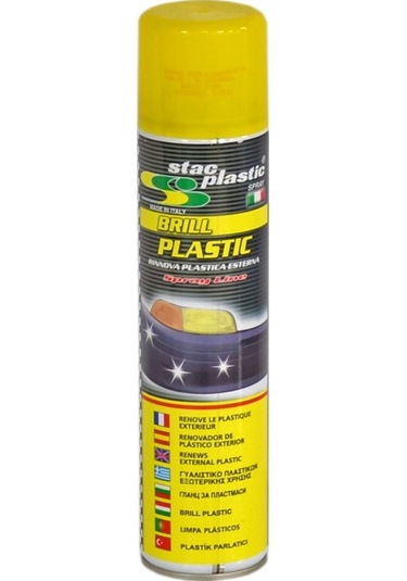 Stac Plastic 400 Ml Tampon Plastik Parlatıcı Sprey Br0900101