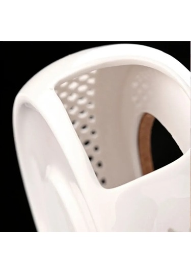 Tenfowee Beyaz Seramik Çaycı Isıtıcı - Her Boyutta Çayı Sıcak Tutar, Konforlu Ortam Oluşturur Beyaz