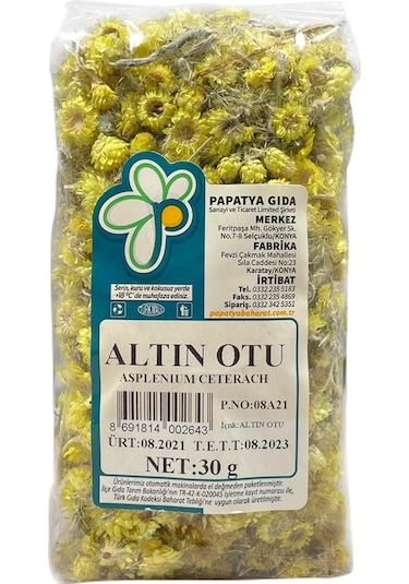 Papatya Gıda Altın Otu 30 G
