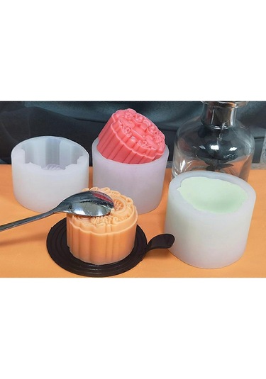 Bisküvi Kalıpları Kurabiye Orta Sonbahar Ay Kek Kalıbı Kristal Ka Diğer