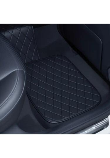 Sandwich Motion003 Audi S4 2017-2025 Kırmızı Premium Pvc Oto Paspası - Elmas Desenli Dayanıklı Otomobil İçin