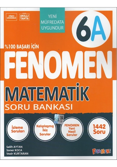 Fenomen 6.sınıf 6a Matematik Soru Bankası