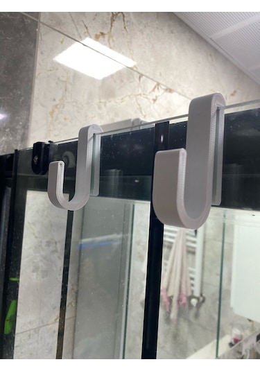 Duşakabin Askısı Ve Banyo Havlu Askısı 6 Adet Diğer