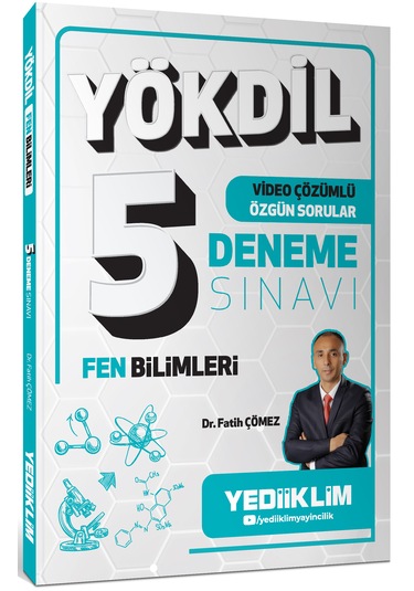 Yediiklim Yökdil Fen Bilimleri Tamamı Video Çözümlü 5 Deneme