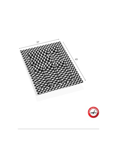 Eco Modül Kaşıklık Damalı 37x49 Royaleks-acero-20121 Çok Renkli