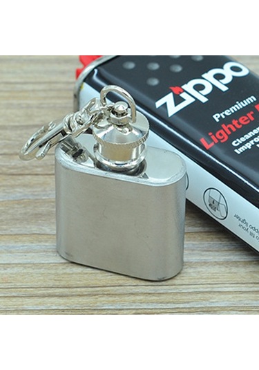 Sones 28mlcute Mini Taşınabilir Şarap Sürahisi Anahtarlıklı Kullanışlı Paslanmaz Çelik Cep Matarası