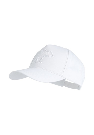 Bad Bear Logo Cap Off-white Beyaz Unisex Şapka - Beyaz