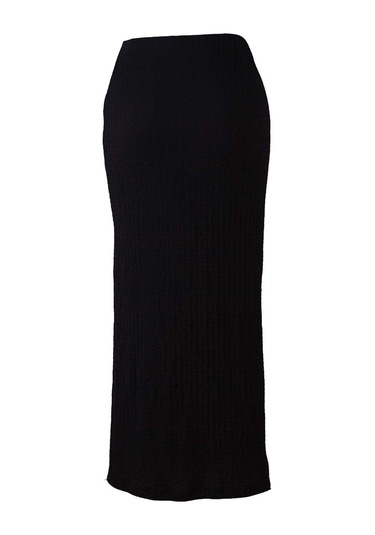 Trender Siyah Kadın Etek 6487 Siyah