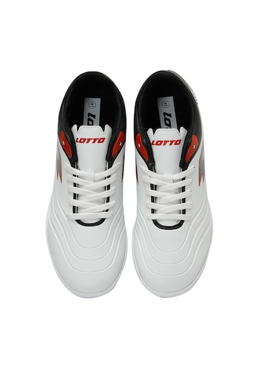 Lotto Rapsodı Tf 3pr Beyaz Erkek Halı Saha Ayakkabısı 000000000101394264 Beyaz - Kırmızı