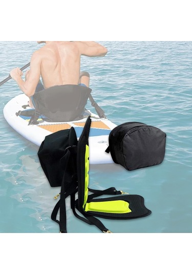 Suntek Kayak Koltuk Arkası Çantası Kürek Çekme Rafting Siyah