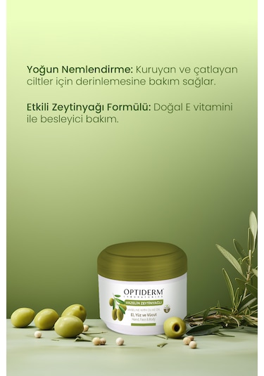 Optiderm Vazelin Zeytinyağlı 100 Ml