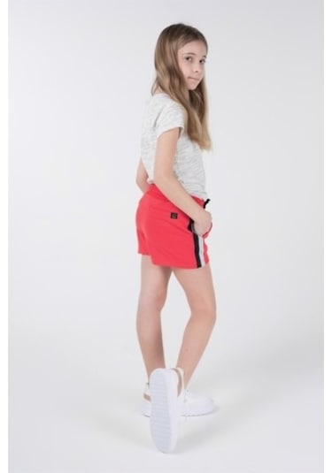 Brz Kids Kız Çocuk Kısa Kollu T-Shirt Ekru