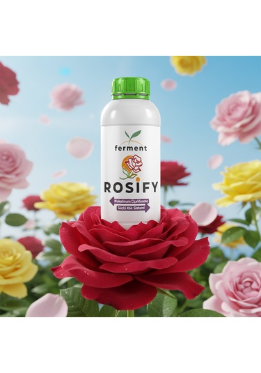 Rosify Üçlü 500 Ml 3 Adet Özel Gül Bakım Besini - Sarmaşık, Baston, Ve Saksı Gülleri İçin 500 ML