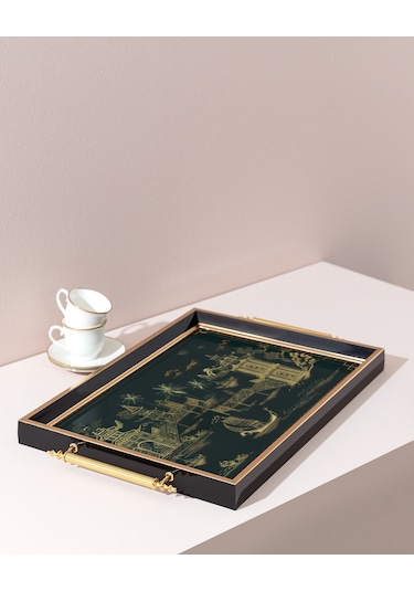 Madame Coco Maureen Tepsi - Renkli 8684427185643 Çok Renkli