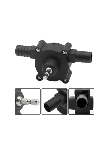 Xuweiwei Portable El Drill Su Pompa Kiti Small Water Pump With Hexagonal Handle 1pc Bahceseve Cim Bakimi Icin