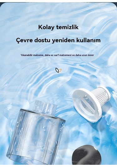 Jian Fan Taşın Kablosuz Elektrikli Süpürge Siyah