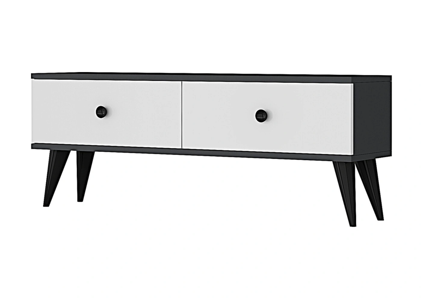 Tsa1202ab - Mona Tv Stand Antrasit-beyaz 120cm Antrasit