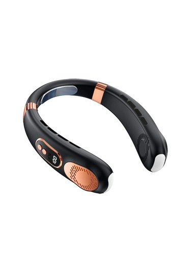 Padalink 2023 Taşınabilir Usb Şarjlı Akıllı Boyun Fanı: Sessiz, Mini, Renkli Işık Ve Uzun Pil Ömrü