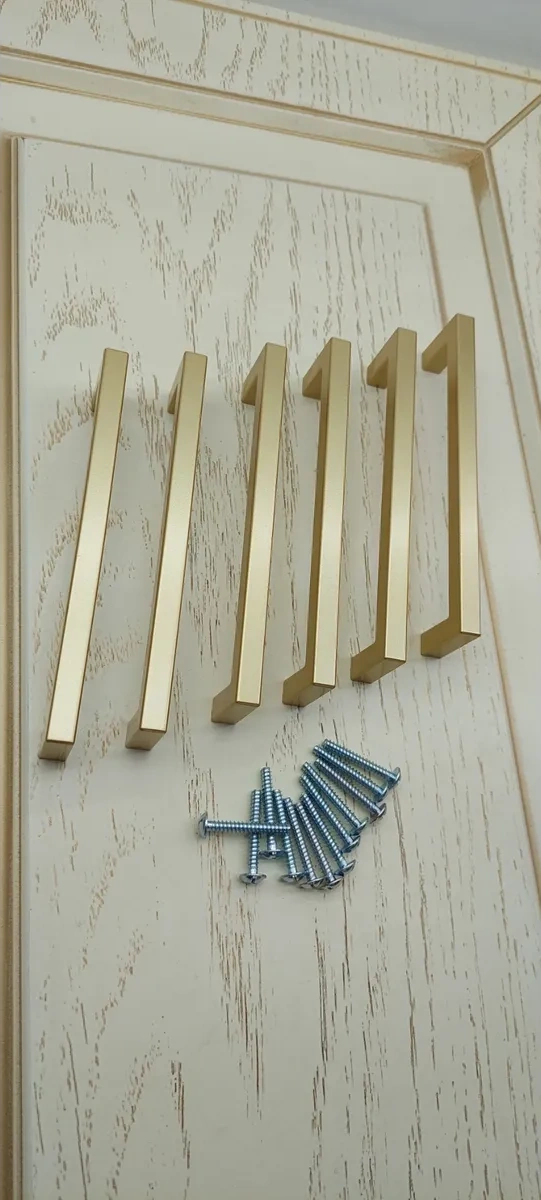 F Furnitura Mobilya Kolu 128 Mm 266072071 Altın Rengi